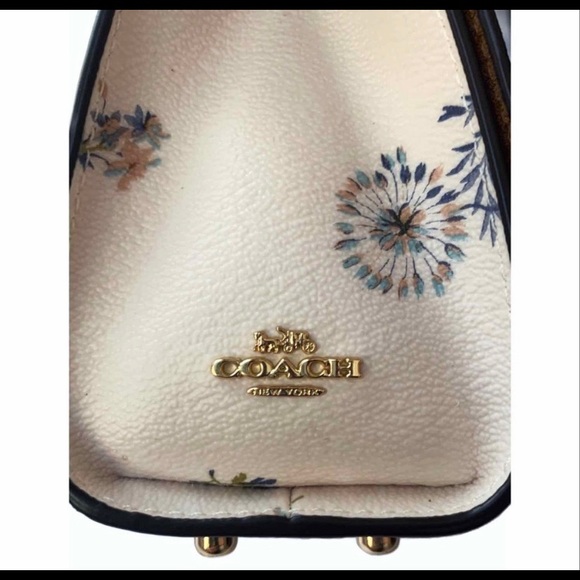 ON HOLD NWT Coach cream dandelion micro Tilly - Picture 5 of 7